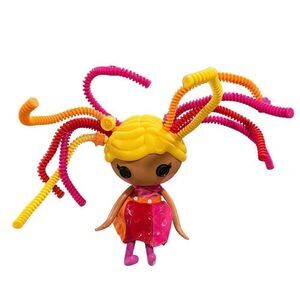Lalaloopsy silly hair doll with bendable locks, movable arms, legs and barrettes